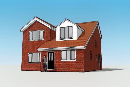 Extension, Conversion and new build 3D Visualisation in East Ridding of Yorkshire