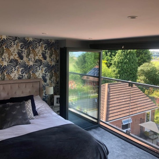 Loft conversion bedroom